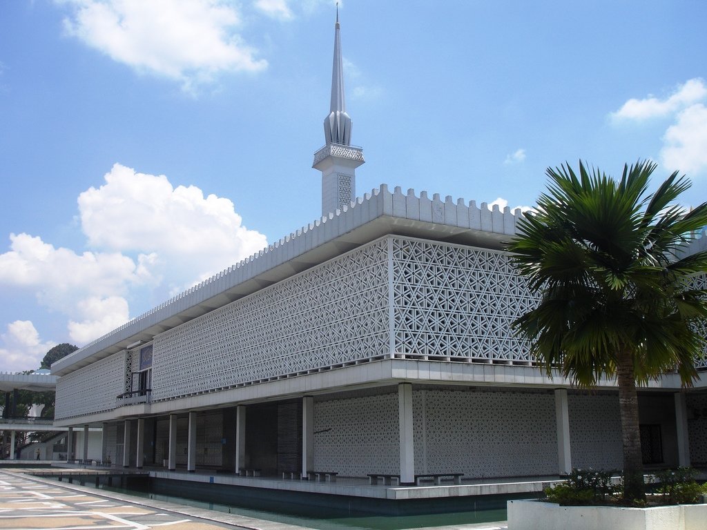 Negara National Mosque in Kuala Lumpur - Malaysia